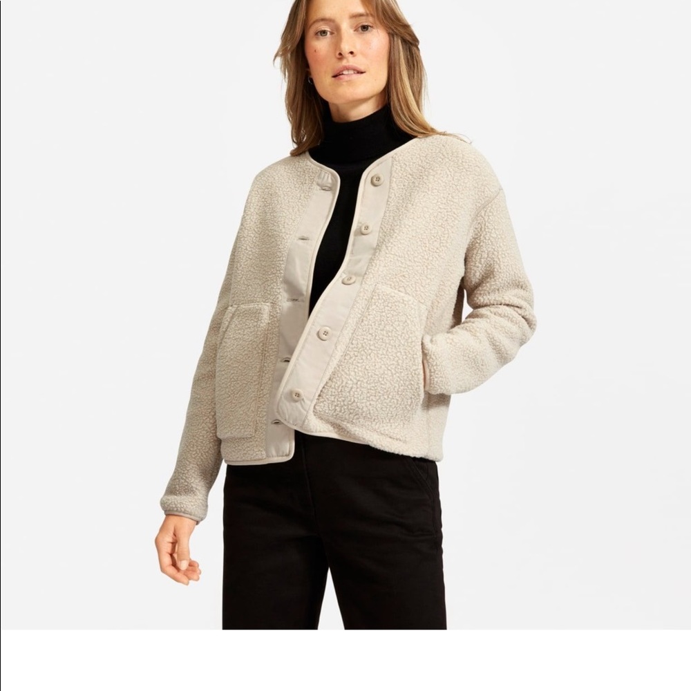 Everlane teddy jacket